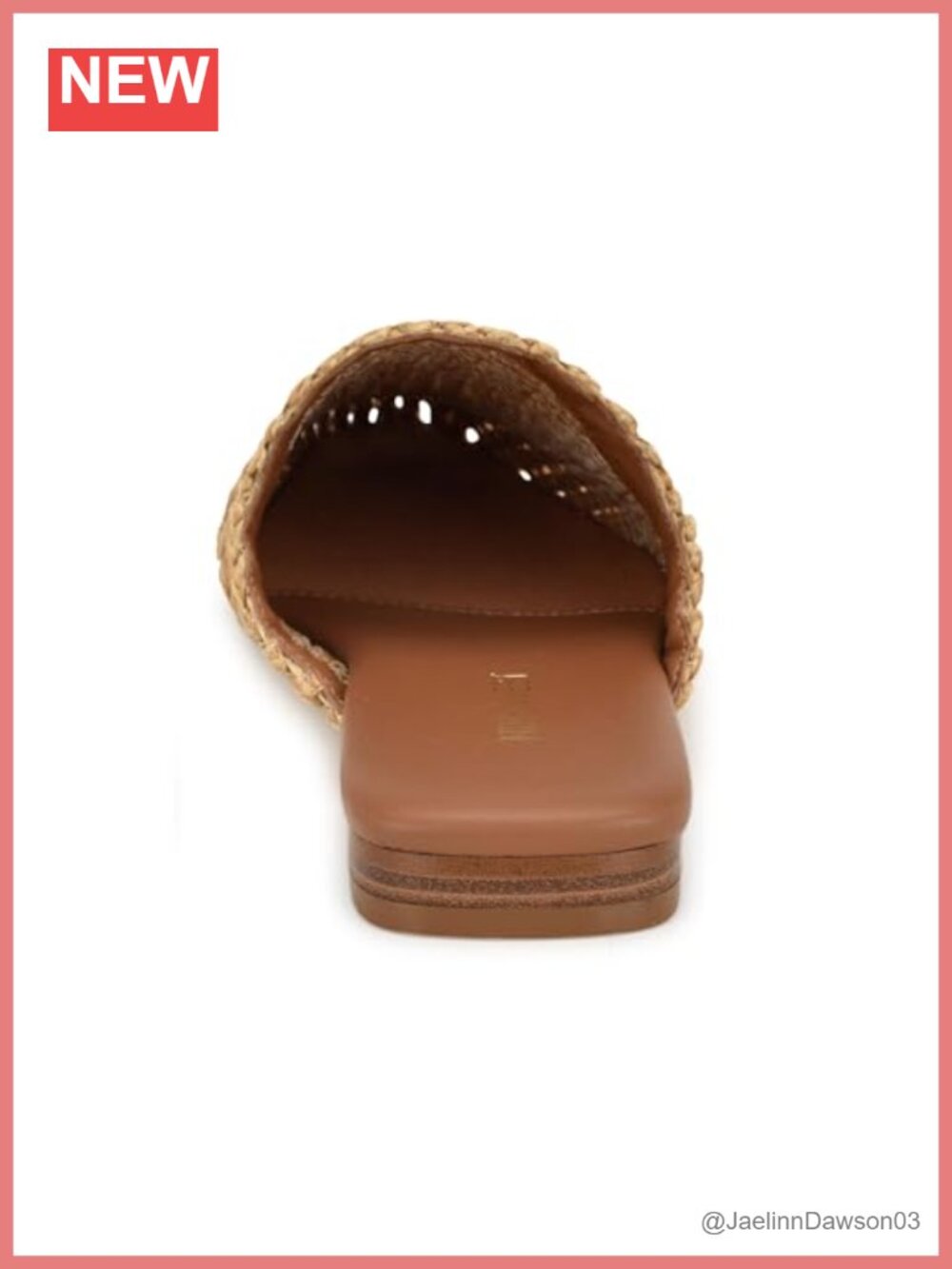 Nine West Women's Cleigha Pointy Toe Mules - Sli p-On PU Leather - Picture 5 of 6